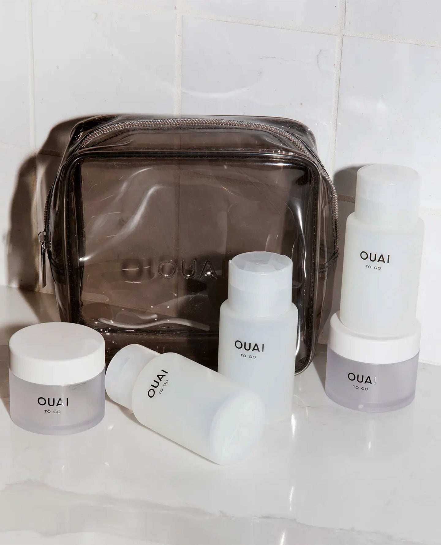 OUAI To Go Refillable Travel Bottle Kit - Image 3
